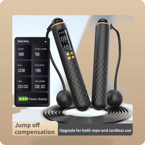 Corde à Sauter Connectée — Compteur de Calories & Suivi d'Effort