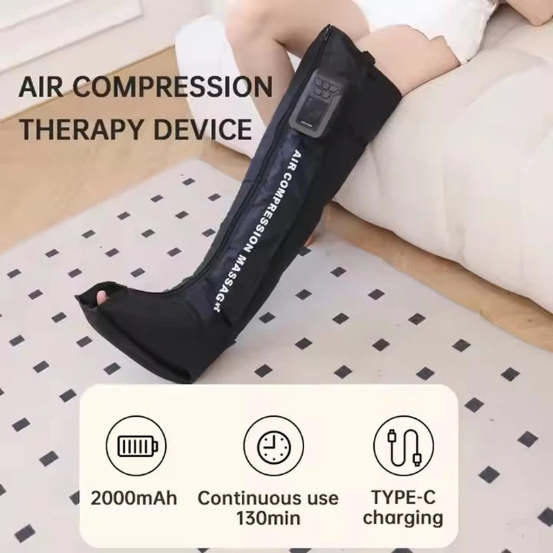 Bottes de Récupération à Compression Pneumatique — Circulation & Récupération Musculaire