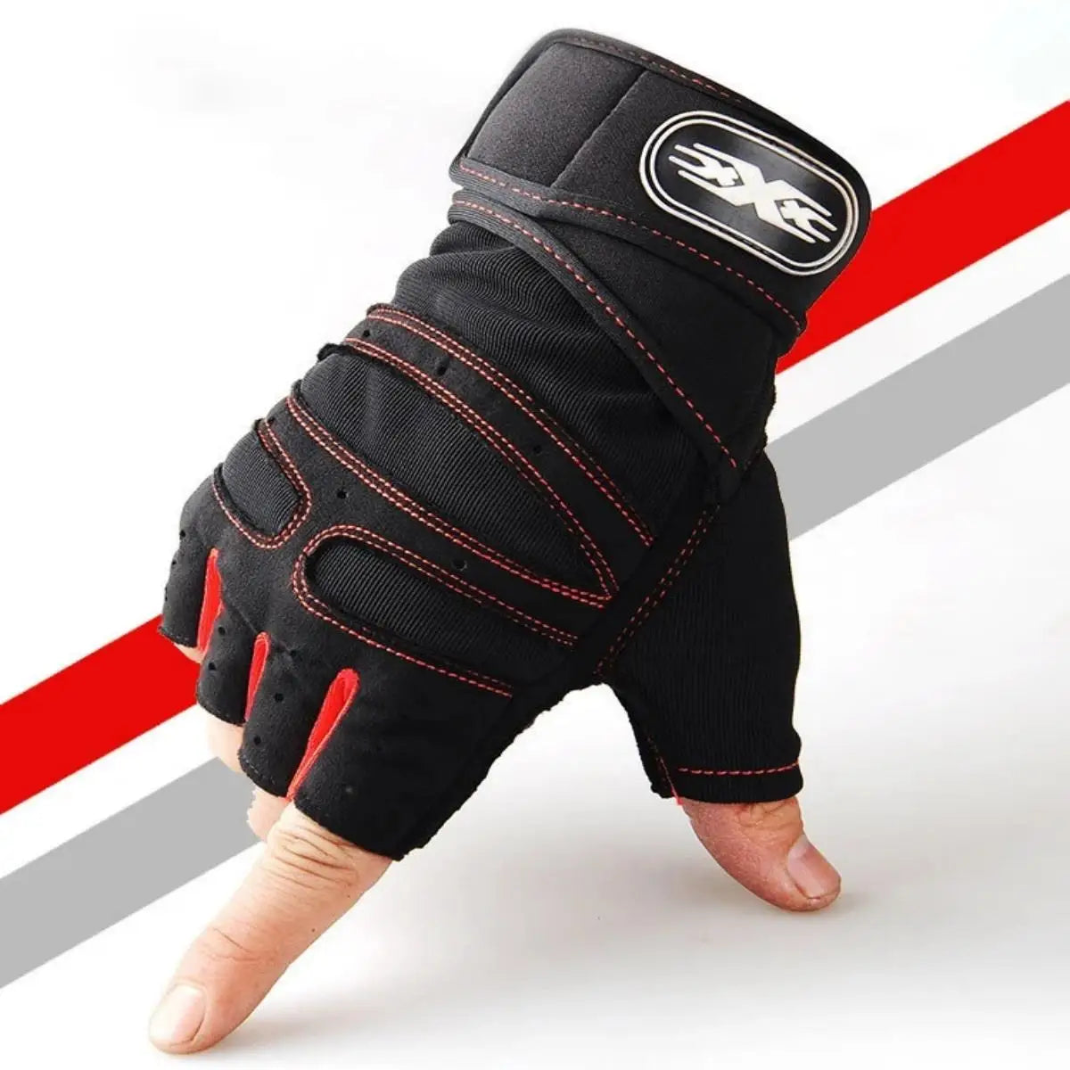 Fitness Gloves with Wrist Support — Protection & Grip
