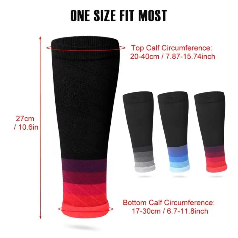 Manchons de Compression Mollet — Soutien pour la Course à Pied