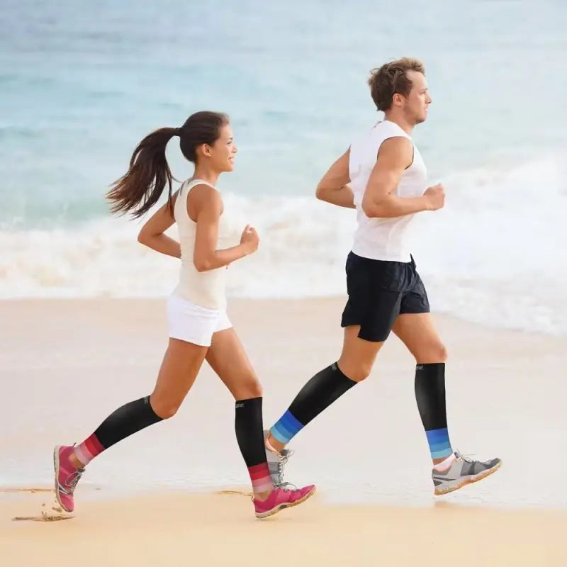 Manchons de Compression Mollet — Soutien pour la Course à Pied