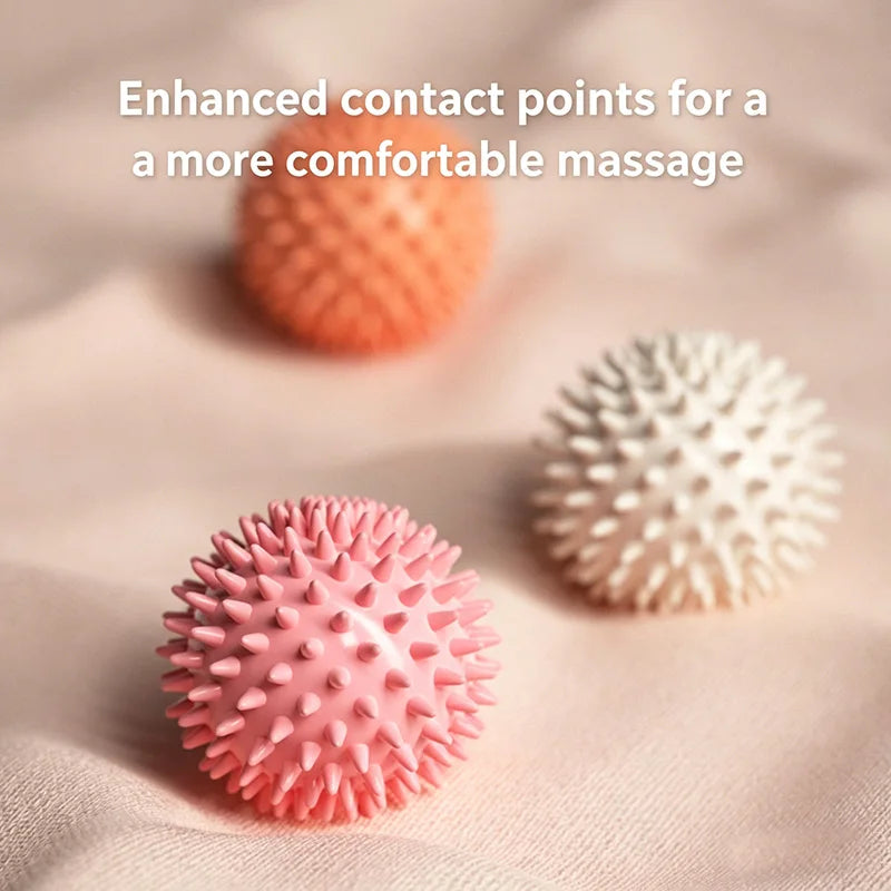 Massage Ball Spiky Myofascial Release Trigger Point Deep Tissue Muscle Relaxation Yoga Fitness Foot Back Shoulder Massager
