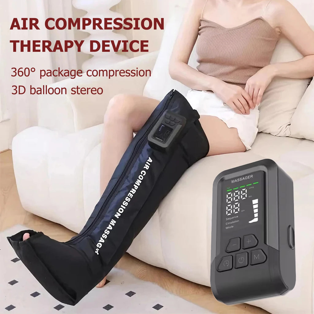Bottes de Récupération à Compression Pneumatique — Circulation & Récupération Musculaire