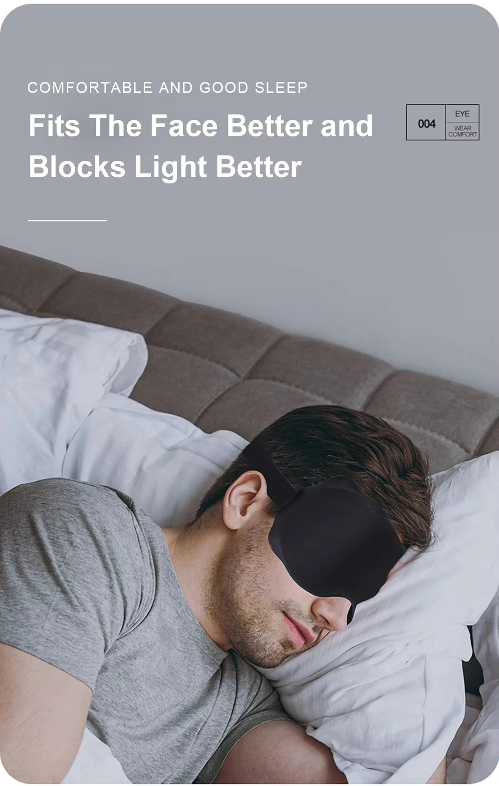 3D Sleep Mask — Total Blackout & Night Comfort