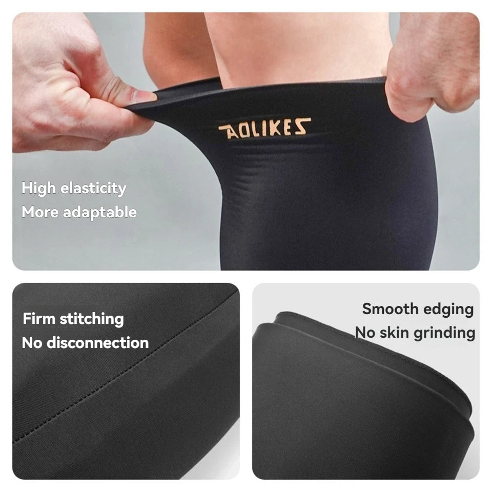 Manchon de Cryothérapie AOLIKES — Compression Chaud/Froid 360° pour Mollet