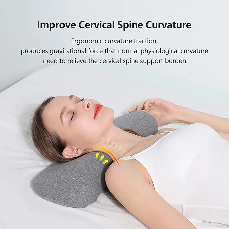Memory Foam Cervical Pillow — Neck Comfort & Support