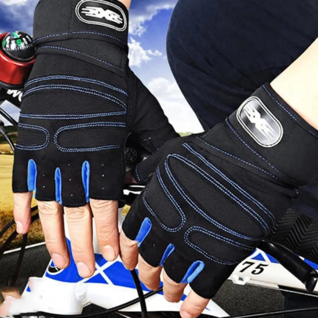 Fitness Gloves with Wrist Support — Protection & Grip
