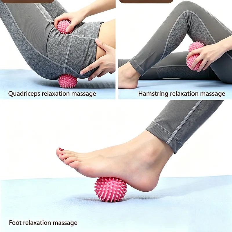 Balle de Massage à Picots — Libération Myofasciale en Profondeur